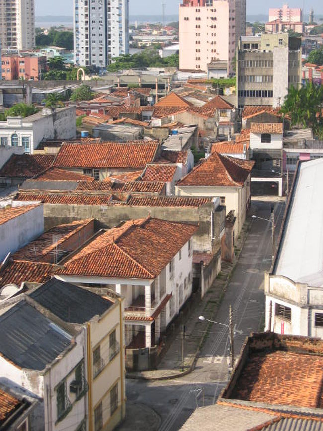 田舎です。古い町並みですね。