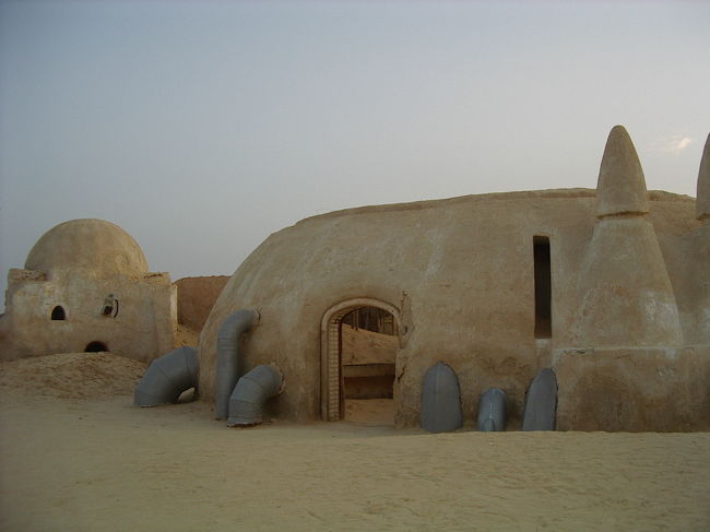 車を少し走らせ続いてやってきたのは、これまた映画「スター・ウォーズ」のロケ地。<br />