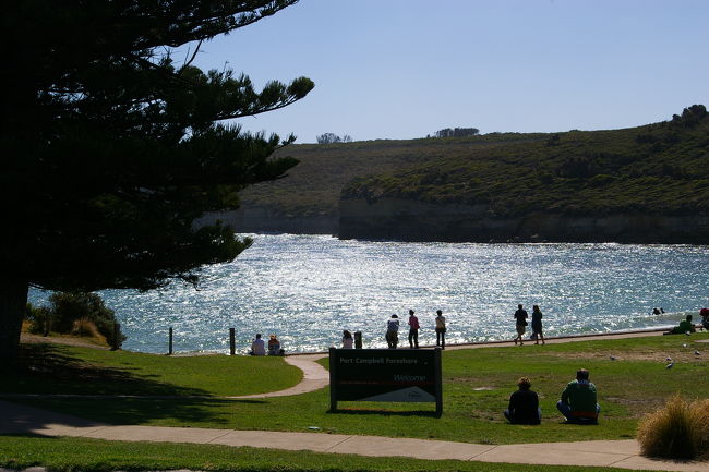 Great Ocean Road(Port Canbellの街にて)<br /><br />Great Ocean Roadの拠点の街ポートキャンベルの街のビーチ。こじんまりした田舎街、きれいな海と緑とのんびりした時間、1泊したいと思える街でした。