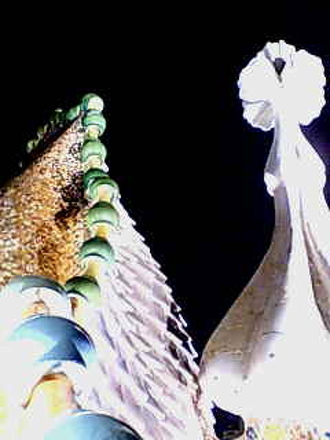 カサ・バトリョ屋上にて。<br /><br />なんだがエロイんです・・・