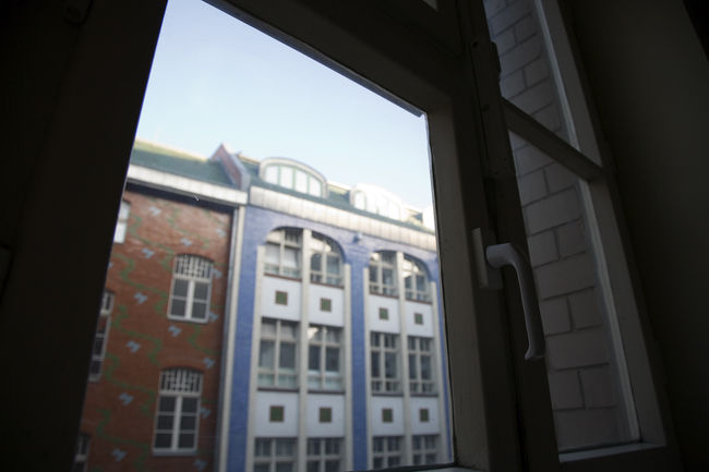 ハッケシェン・ヘフェ。映画館のフロァから望みましたが意外と狭かったです。