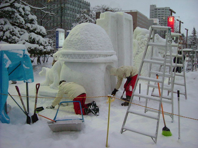 2007年雪まつり2日目』北海道の旅行記・ブログ by aoreiさん