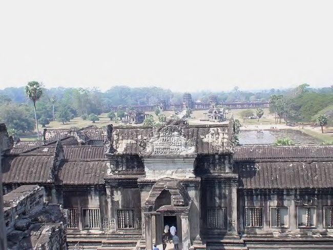 中央塔から望む景色。<br />