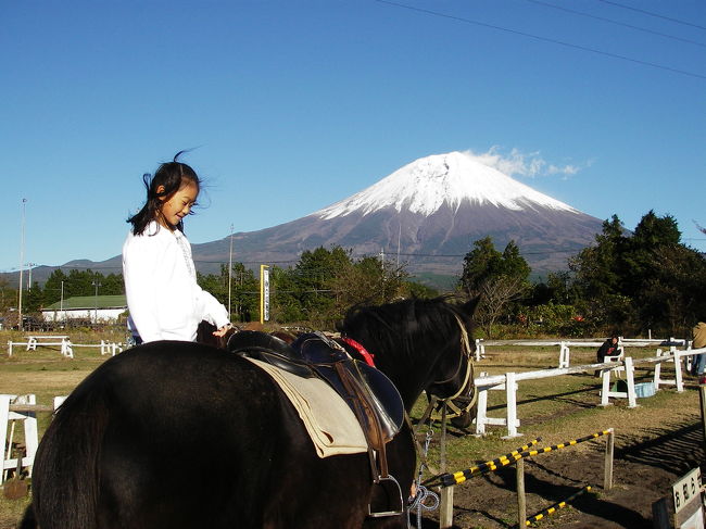 娘もこの環境では馬にでも乗りたくなったのでしょう！<br />自分も乗りたかったな・・・。