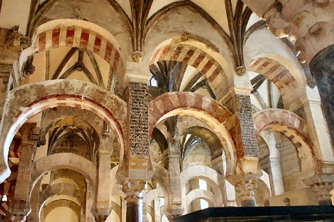 いちばん奥のほうがもっとも古い年代につくられたもので、赤煉瓦の色がかなり退色しているし、アーチの組み方もかなり古めかしく感じられる。ただ、これくらいのほうが、雰囲気はあるかな。