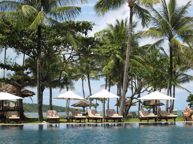 今日も午前中はプールで過ごしました。<br />