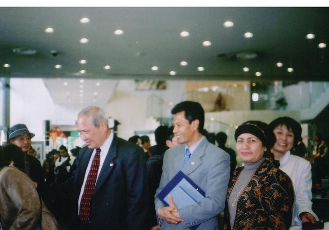 当時のインドネシア全権大使も歓迎に熊本においでになりました。