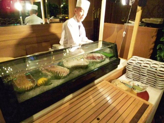 握り寿司実演コーナー