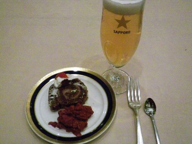 僕の六杯目<br />デザートもビールで頂いちゃいました