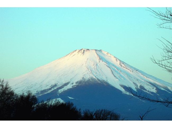富士山頂が輝き出しました