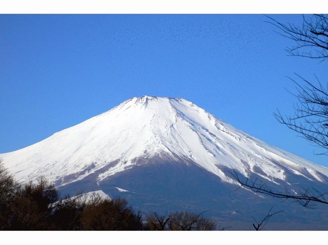 この日は本当に空が青くて稜線がくっきり現れます
