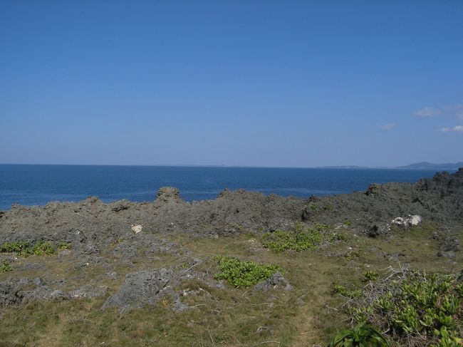 2本目　恩納村ホーシュー<br /><br />岩場ゴツゴツを降りてエントリー…<br />ミュウブーツなのに…（泣）<br />ミュウだときついから止めようねって<br />言わなかったけ？