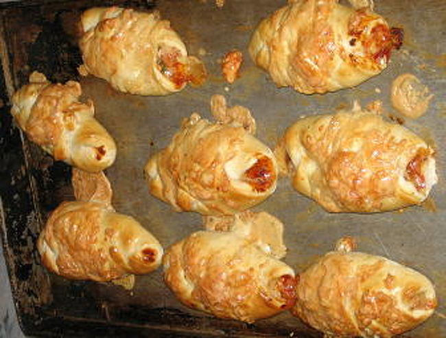 <br />めんたいこさんの息子が好きな<br />チキンチーズロール