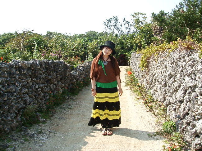 またまたのはら荘の近所で。しっかし、さすが南国ね。晴れると恐ろしく熱いの。素敵よ(笑)。