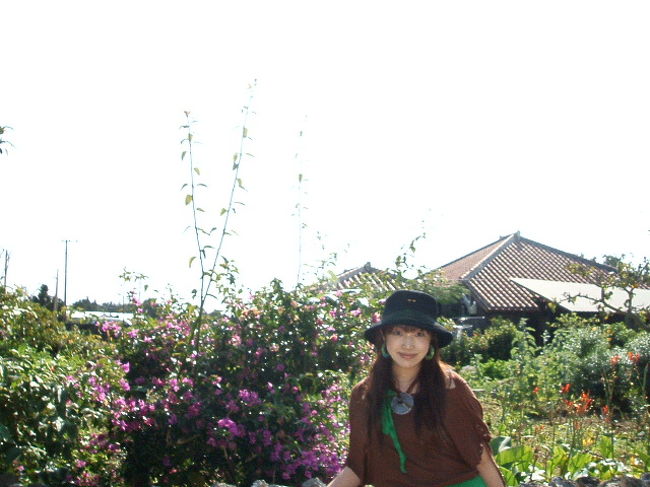 ハイビスカスだけじゃなくて、ブーゲンビリアも、濃淡いろんなピンクがあってアゲ↑↑