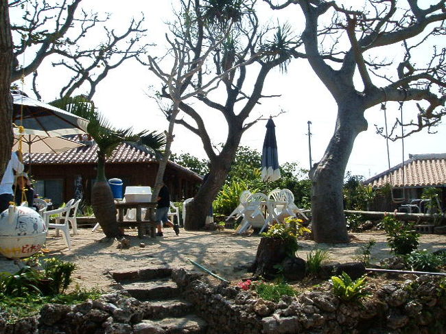 竹の子の道を挟んで向かい側には、食事用のテラスが☆晴れた日には、ここで食べるのもおつよね〜♪家族連れとかが、結構食べてました。