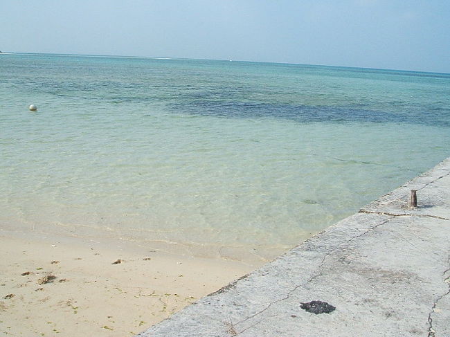 一番近い西桟橋へ。島の海は、何度見ても癒されるな〜☆