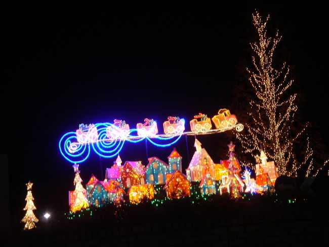 アップ。住宅展示場なだけに家のモチーフ。