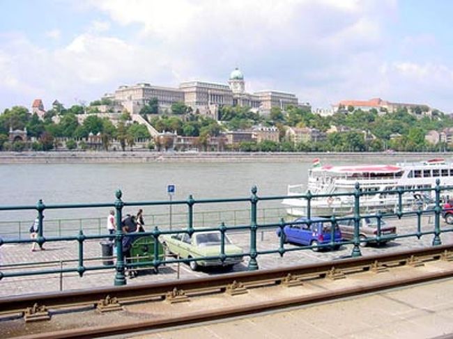 美しいドナウ川の眺め