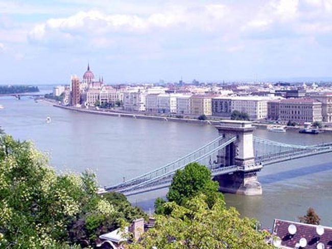 ドナウ川がゆっくり流れている<br />何時間眺めても飽きる事はない。<br />だからここに王宮を建てたのだろう