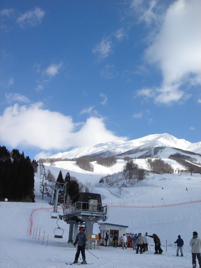 きれいな晴天！<br /><br />リフト乗り場から。