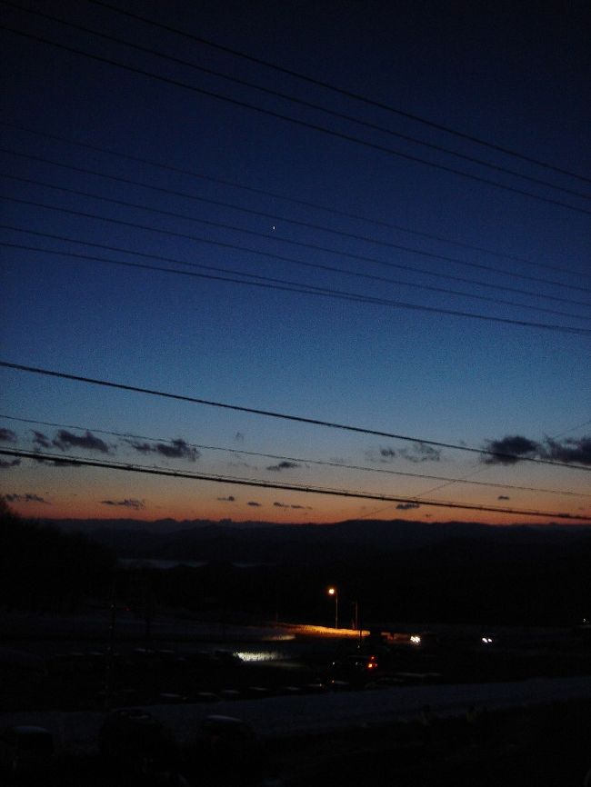 空気が澄んでいる。<br /><br />これも、スキーの魅力の一つ。