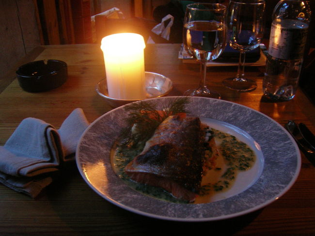 【アークティック・サーモンのバター焼き】店はLAPPI