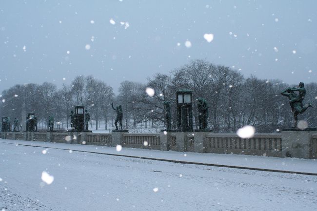 早く吹雪よ、去ってくれ〜