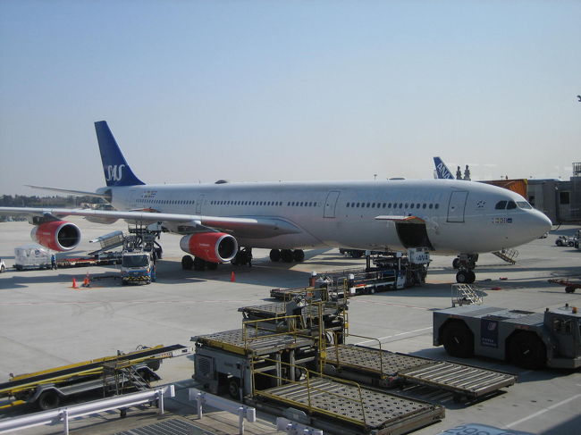 いよいよ出発です。<br /><br />航空会社は色々迷ったのですが、ここはやっぱり王道のSASにしました。<br />うわさのミールボックスが楽しみです♪<br />（食べることばかり）