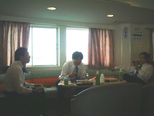 熊本から長崎にフェリーで渡りました