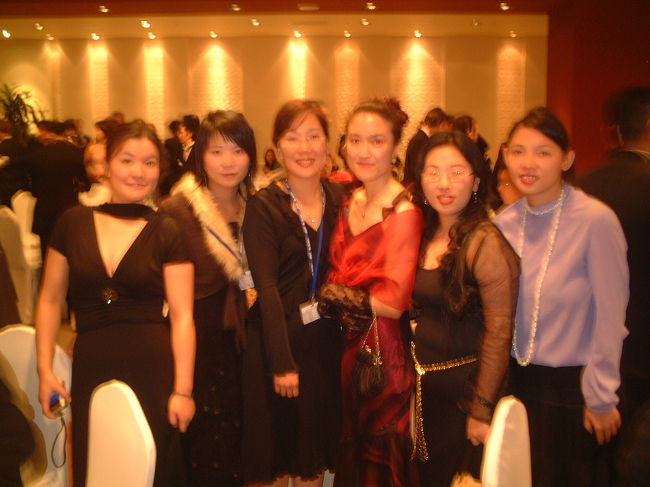 ＧＡＬＡ（晩餐会）<br />台北メンバーと