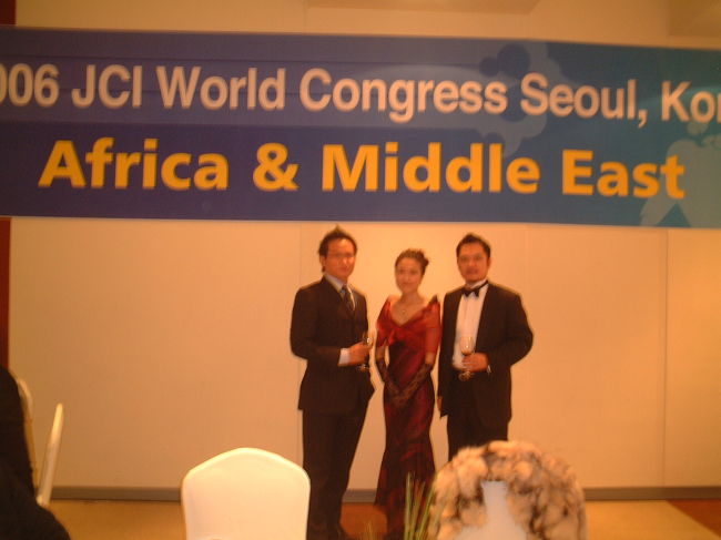 ＧＡＬＡ（晩餐会）<br />台北メンバーと