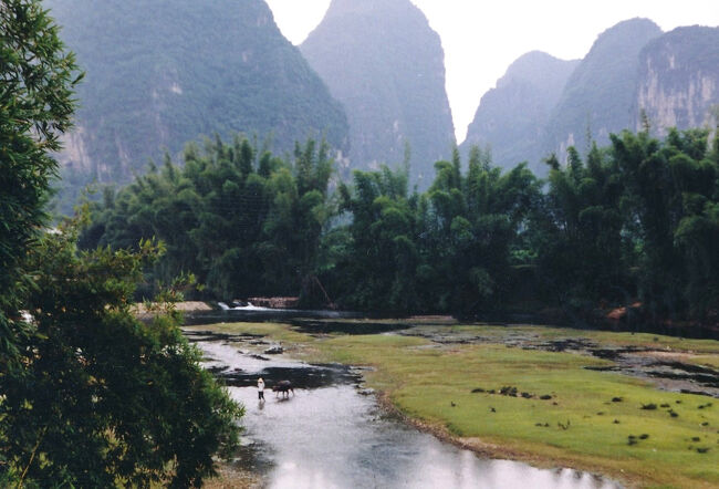 ☆ちょっと昔の中国 広西チワン族自治区（3）風光明媚の陽朔、高田郷の