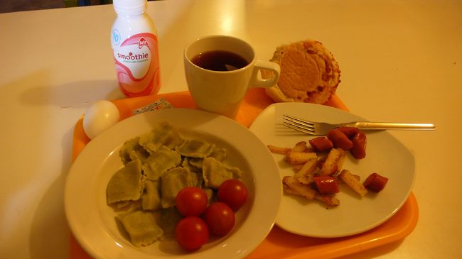 ＹＨのキッチンで自炊。