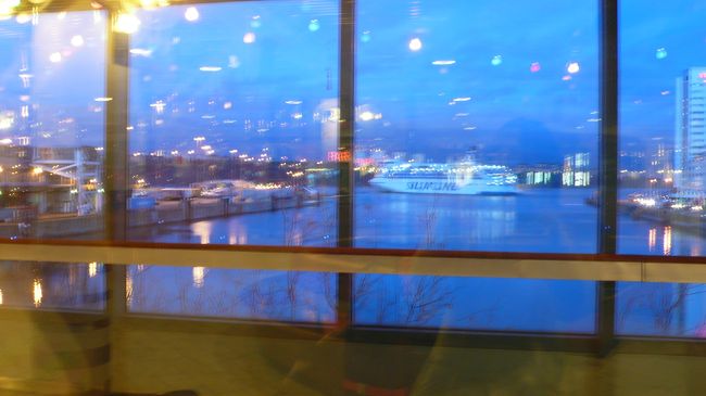 トゥルク行きの船が到着。