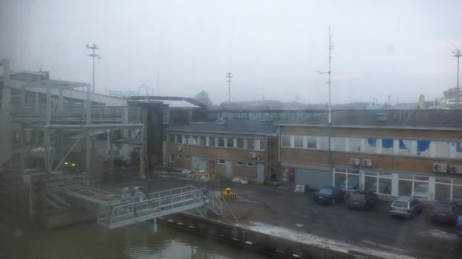 トゥルクのターミナルに到着。<br />いよいよフィンランド上陸です。