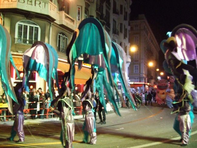 ニースのカーニバルが始まりました。
