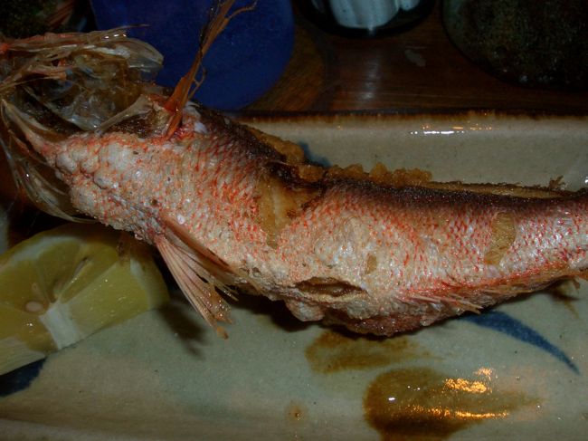 ぐるくんのから揚げ。<br />生きてる時はブルーなのにねぇ･･･