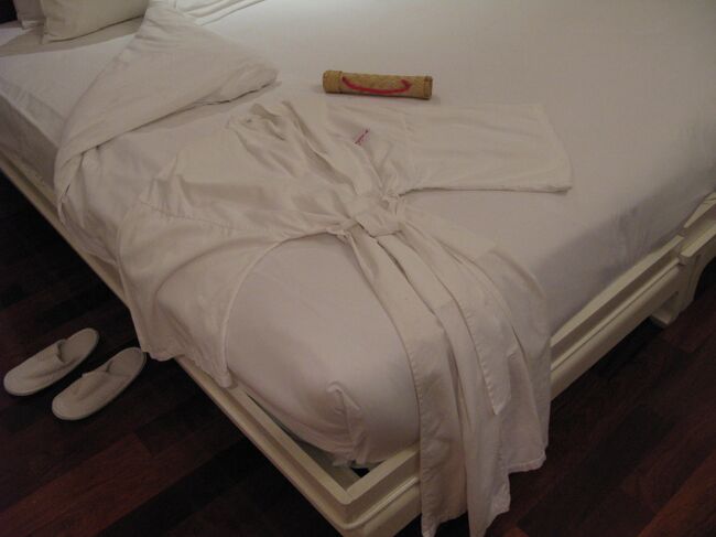 勘違いをしていました。<br /><br />ホテルのロケーションはメコン川沿いの眺めがいいのかと・・・<br /><br />予約時、眺めのいい部屋を希望。<br />すると、スイートよりベランダルーム？というカテゴリーの低いほうが眺めはいいといわれたので・・・<br /><br />結局眺めはどの部屋でも似たり寄ったりのようです。