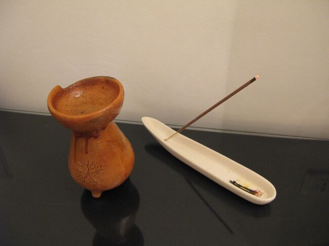 アロマキャンドルと香