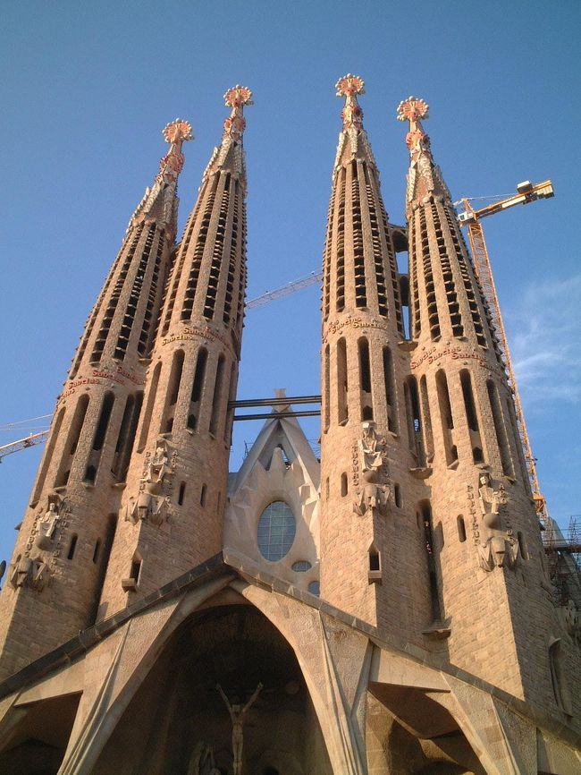 バルセロナ：<br /><br />サグラダ・ファミリア