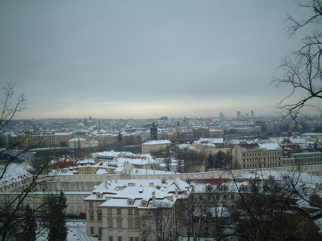 プラハの街並み