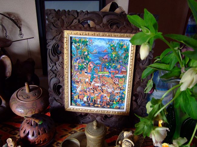 今までにお世話になった方々へ私の退職記念にはソキ氏の油絵をと考えています。<br /><br />そこで今年の夏にソキさんのアトリエを訪ねて私の企画を伝えてソキさんの意向を伺う予定です。<br /><br />退職を前、自分の人生のあしあとをプロデュース、夏のバリ島行きが楽しくなりました。