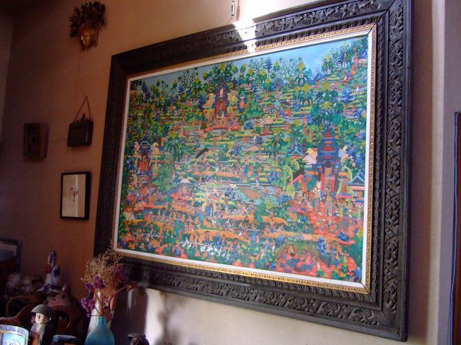 １０年前に出会ったソキさんの大作です。<br />今では入手が困難になった緻密なソキさんの絵です。<br /><br />人との出会いと同じく、絵にも出会いと縁があると私は考えています。