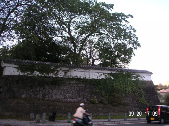 2006年9月20日　仙台<br /><br />仙台城址