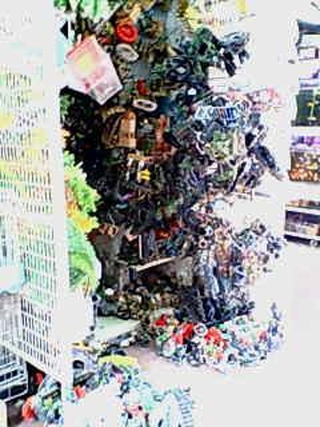 これ、なんだとおもう？<br /><br />なんと水槽に入れる飾り物です！！<br />金魚も幸せだねぇ・・