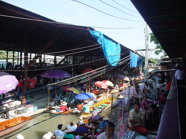 来てよかった☆タイ水上マーケット』その他の観光地(タイ)の旅行