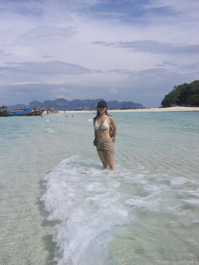 チキン島から歩いて隣の島へ