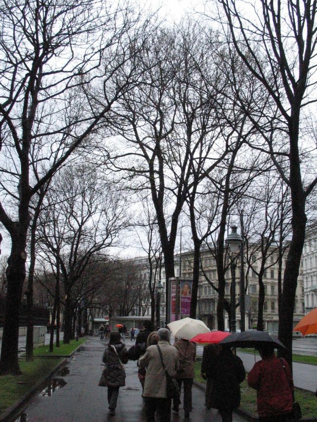 雨のウィーン