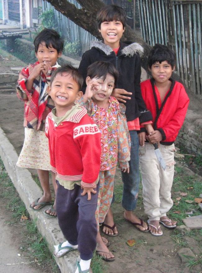 子供たちの笑顔には、いつも元気付けられる。